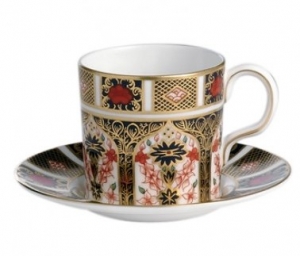 Royal Crown Derby Old Imari Coffee Saucer